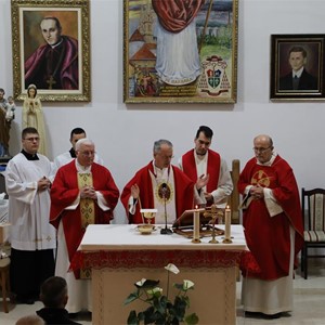 Nadbiskup Kutleša predvodio misu u bolničkoj župi Rebro na blagdan sv. Barbare